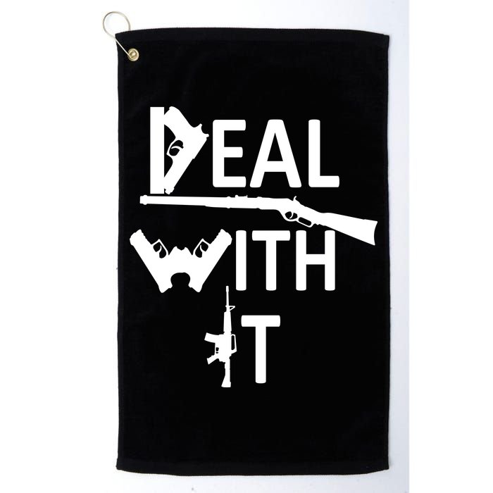 Deal With It Golf Towel