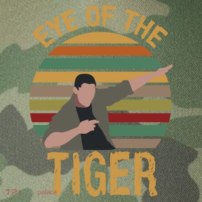 Dean Eye of the Tiger Legacy Tie Dye Trucker Hat