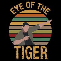 Dean Eye of the Tiger Cooling Performance Crew T-Shirt