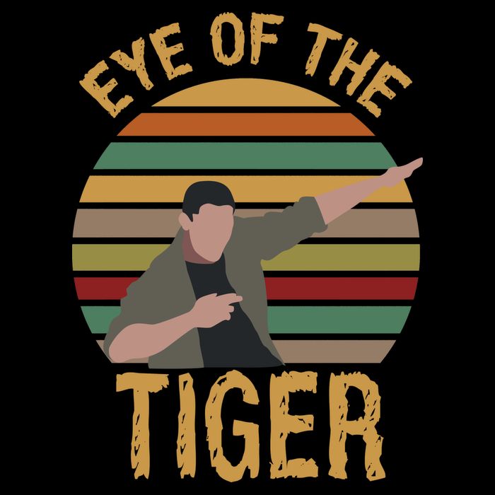 Dean Eye of the Tiger Cooling Performance Crew T-Shirt