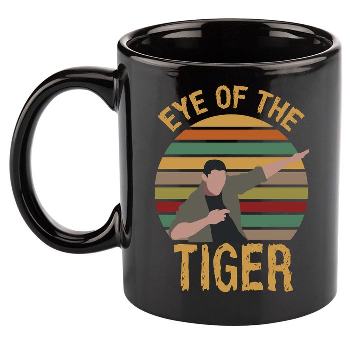Dean Eye of the Tiger 11oz C Handle Ceramic Mug