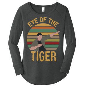 Dean Eye of the Tiger Women's Perfect Tri Tunic Long Sleeve Shirt