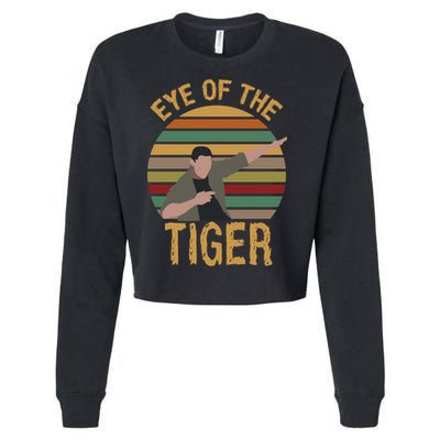 Dean Eye of the Tiger Cropped Pullover Crew