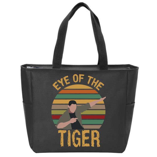 Dean Eye of the Tiger Zip Tote Bag