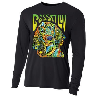 Dean Russo - Basset Luv Dog Cooling Performance Long Sleeve Crew