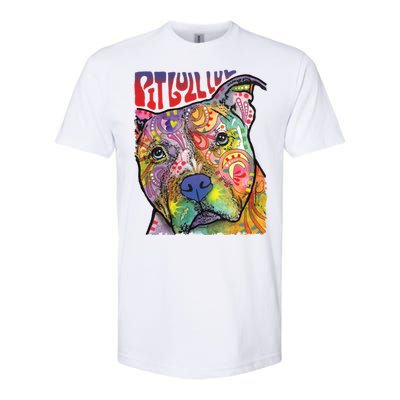 Dean Russo - Pitbull Luv Dog Softstyle CVC T-Shirt