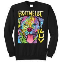 Dean Russo Rottweiler Luv Dog Sweatshirt