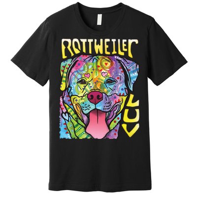 Dean Russo Rottweiler Luv Dog Premium T-Shirt