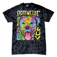 Dean Russo Rottweiler Luv Dog Tie-Dye T-Shirt