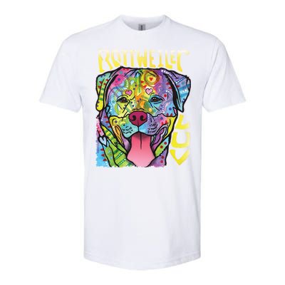 Dean Russo Rottweiler Luv Dog Softstyle CVC T-Shirt