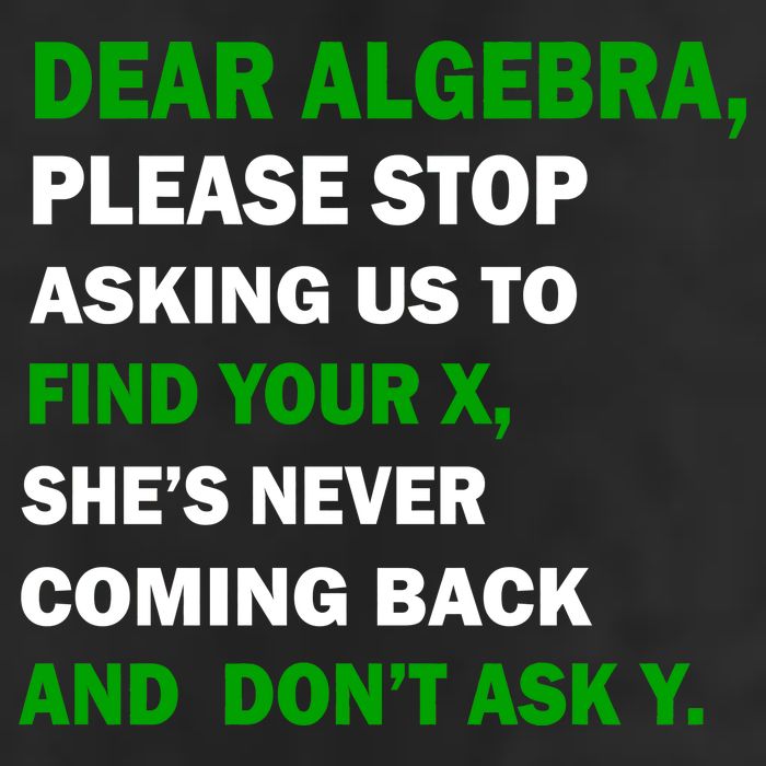Dear Algebra Find Your X And Don't Tell Y Cool Comfort Performance Bucket Hat
