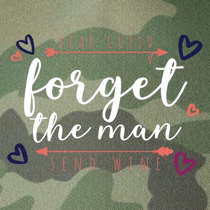 Dear Cupid Forget The Man Send Wine Legacy Tie Dye Trucker Hat