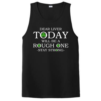 Dear Liver Today Will Be A Rough One Stay Strong PosiCharge Competitor Tank