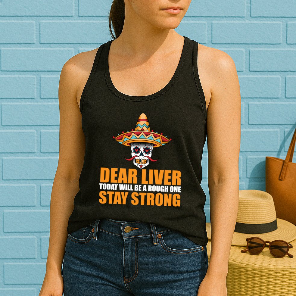 Dear Liver Today Will Be A Rough One Stay Strong1 Womens Tank Top