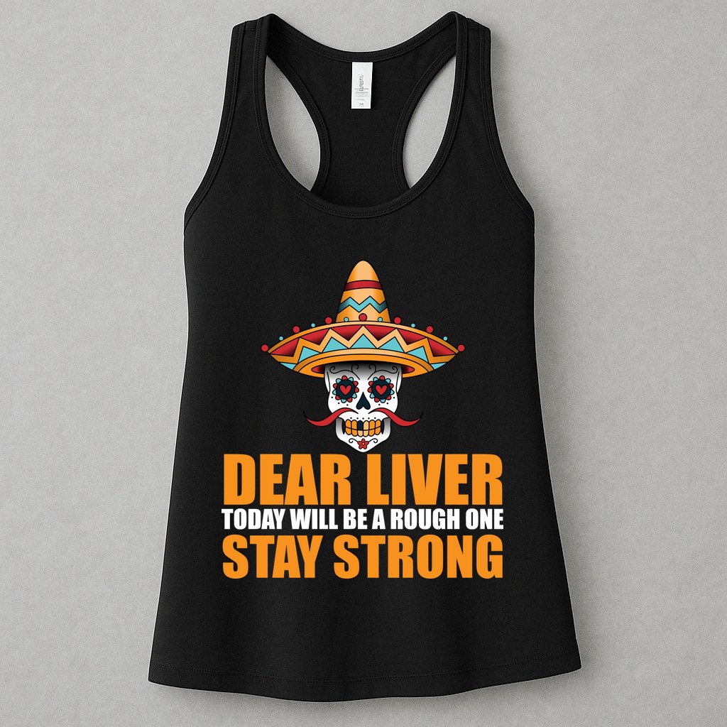Dear Liver Today Will Be A Rough One Stay Strong1 Womens Tank Top