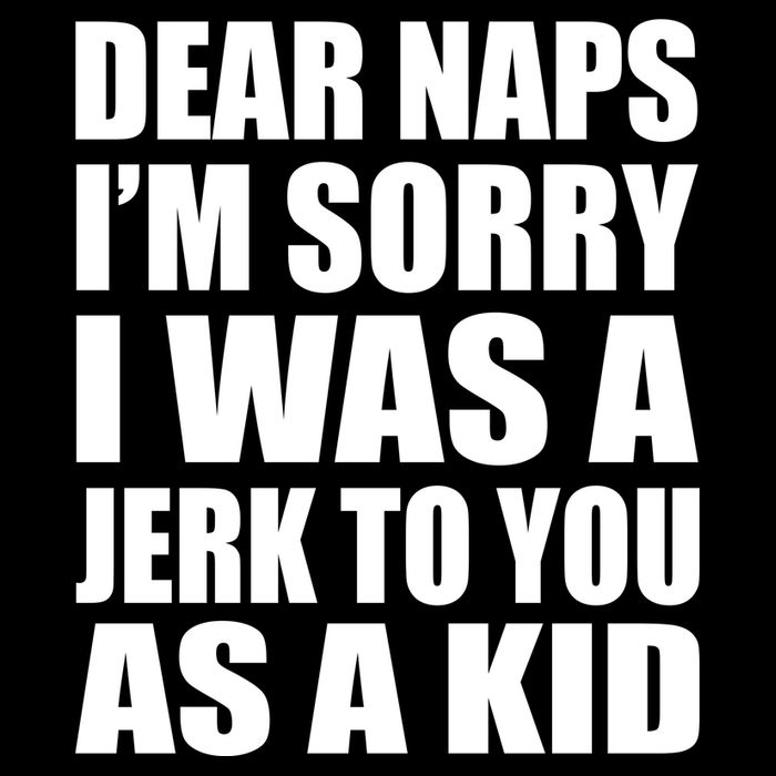 Dear Naps I'm Sorry I Was A Jerk Too You As A Kid Wool Snapback Cap
