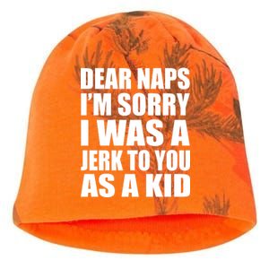 Dear Naps I'm Sorry I Was A Jerk Too You As A Kid Kati - Camo Knit Beanie