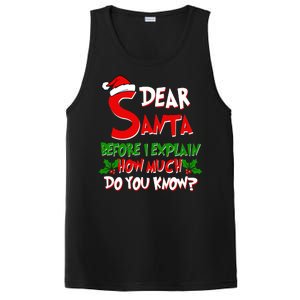 Dear Santa Before I Explain How Much Do You know PosiCharge Competitor Tank