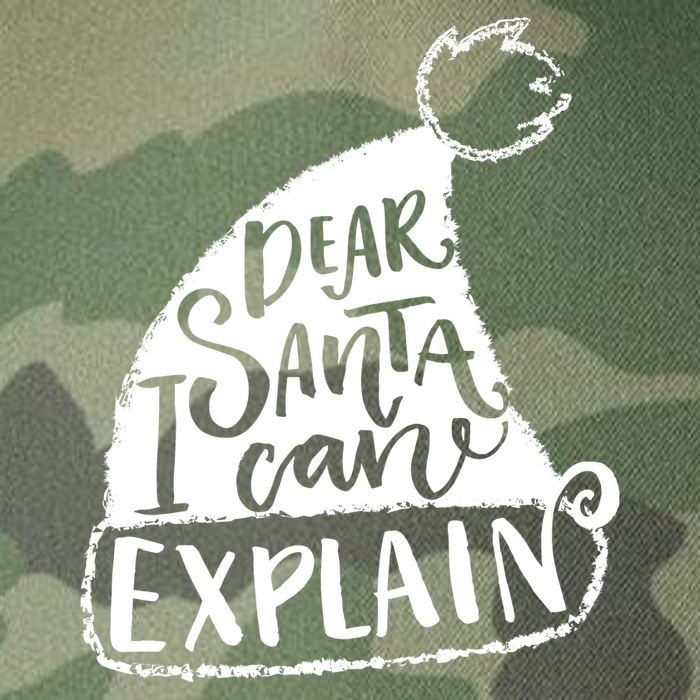 Dear Santa I Can Explain Legacy Tie Dye Trucker Hat
