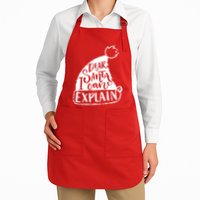 Dear Santa I Can Explain Apron