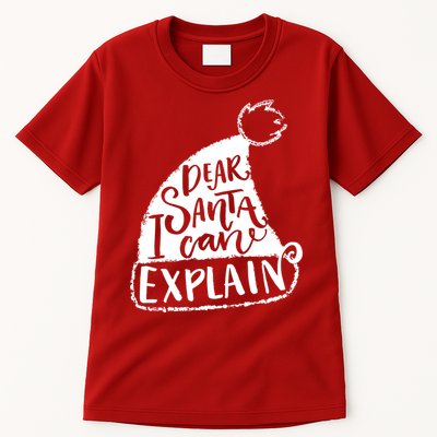 Dear Santa I Can Explain Tall T-Shirt