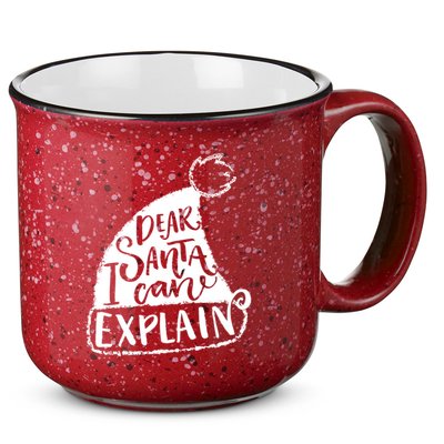 Dear Santa I Can Explain 15oz Campfire Ceramic Mug