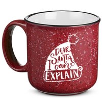 Dear Santa I Can Explain 15oz Campfire Ceramic Mug