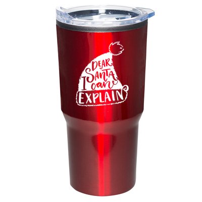 Dear Santa I Can Explain Tumbler