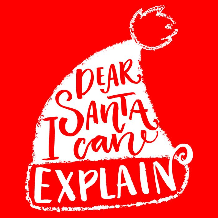 Dear Santa I Can Explain Baby Bodysuit