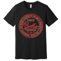 Dear Santa I Can Explain Christmas Emblem Premium T-Shirt