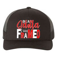 Dear Santa I Was FRAMED Yupoong Adult 5-Panel Trucker Hat