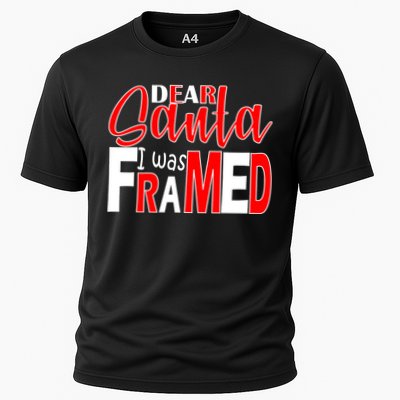Dear Santa I Was FRAMED Performance Shirt