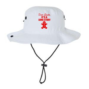 Dear Santa It's A Long Story Legacy Cool Fit Booney Bucket Hat