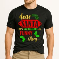 Dear Santa It's Actually A Funny Story Cooling Performance Crew T-Shirt