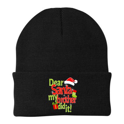 Dear Santa My Brother Did It Beanie