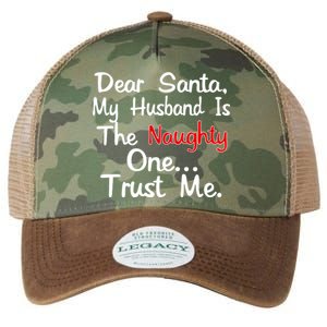 Dear Santa Naughty Husband Legacy Tie Dye Trucker Hat