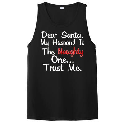 Dear Santa Naughty Husband PosiCharge Competitor Tank