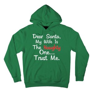 Dear Santa Naughty Wife Hoodie