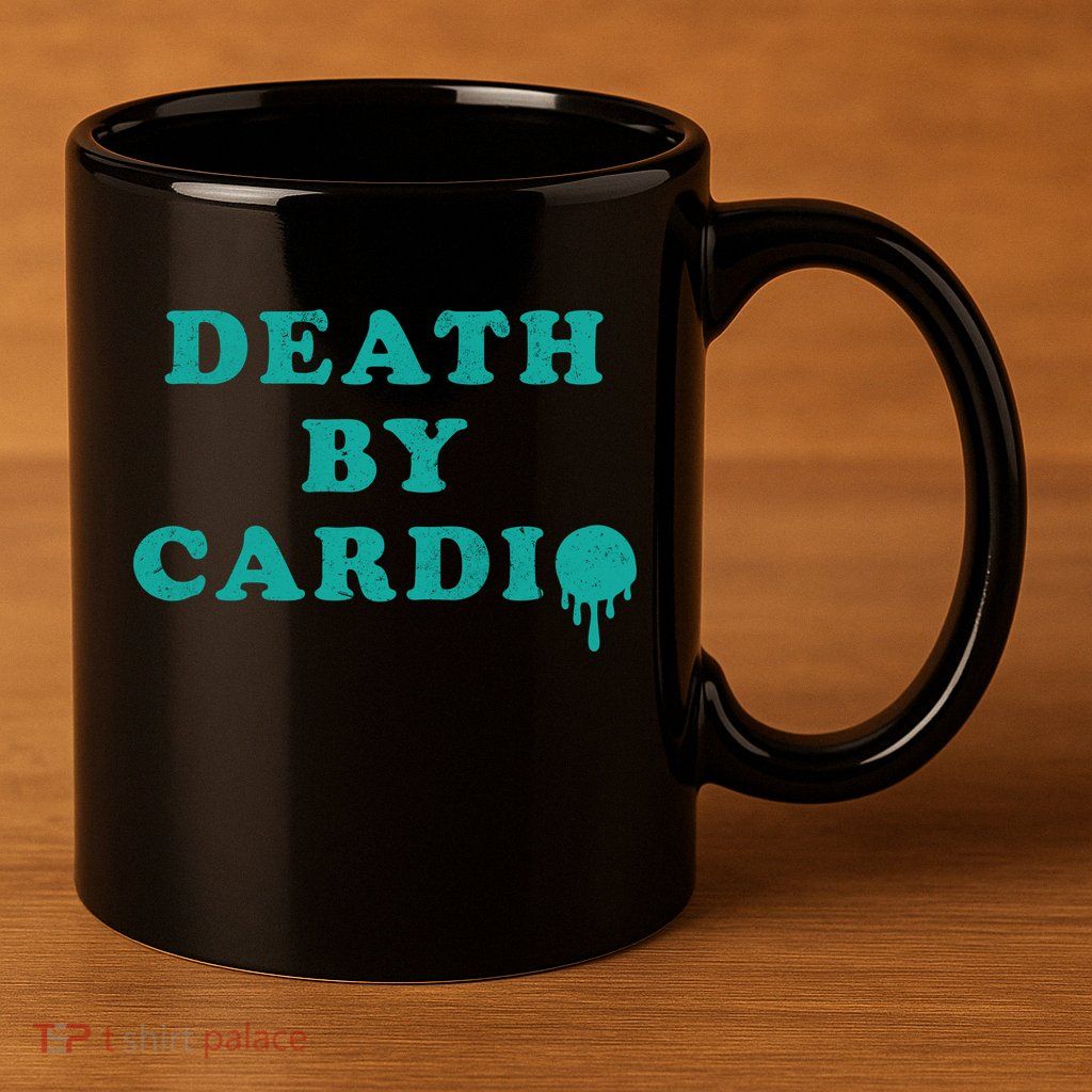 Death By Cardio 11oz C Handle Ceramic Mug