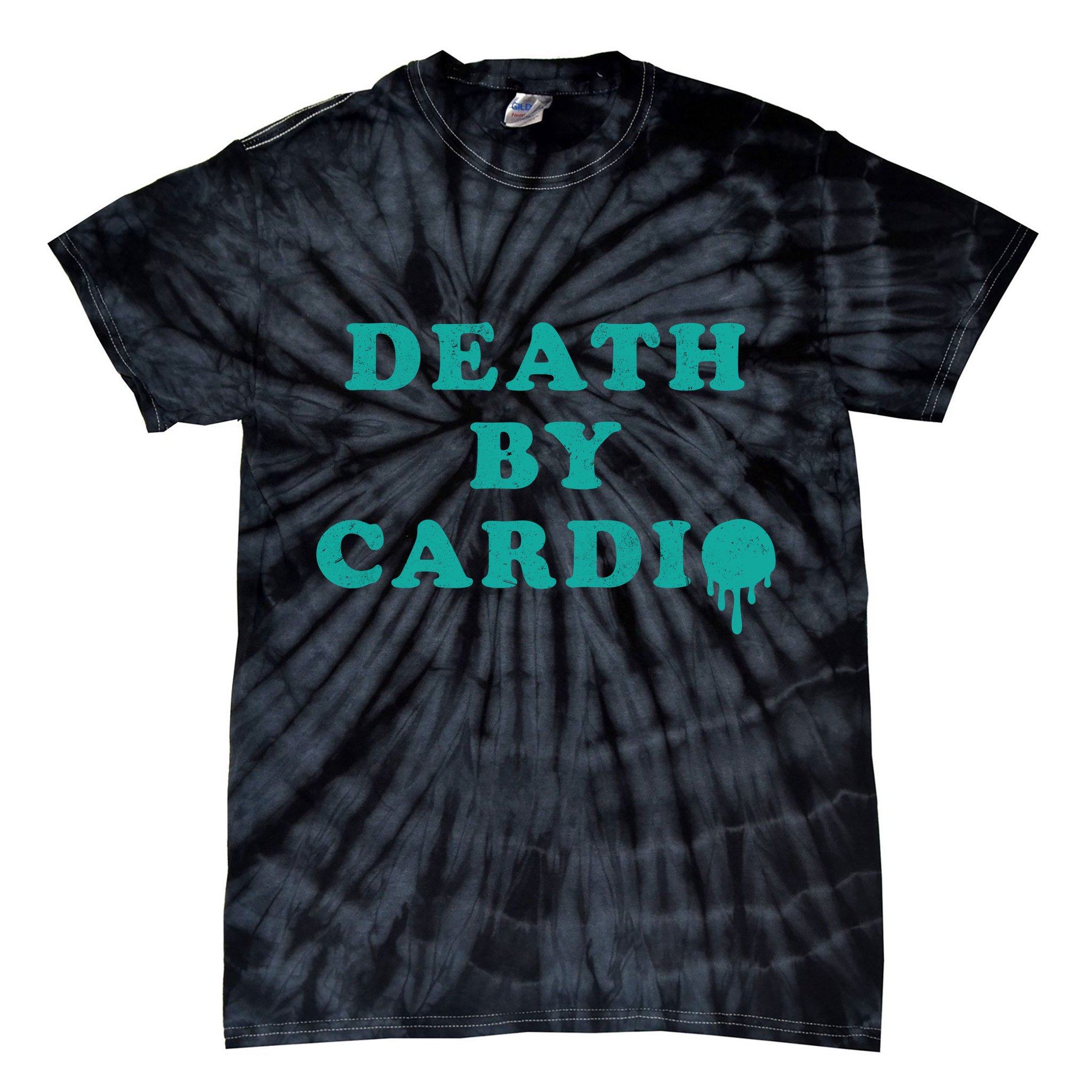 Death By Cardio Tie-Dye T-Shirt