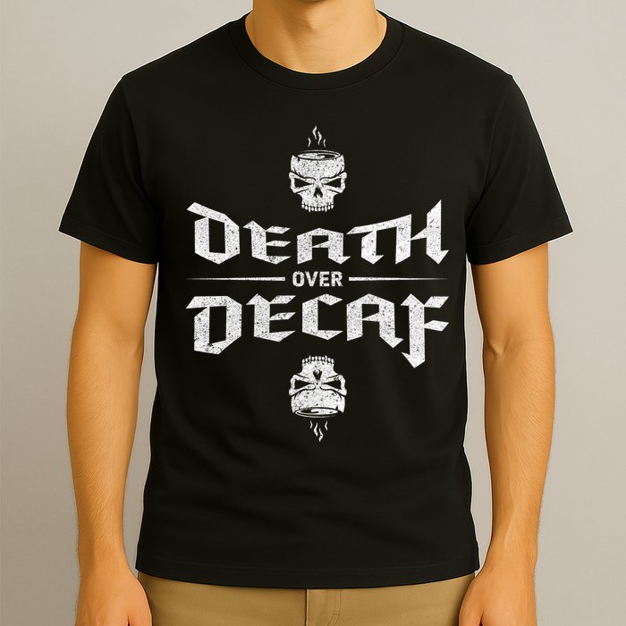 Death Over Decaf T-Shirt