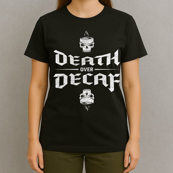 Death Over Decaf T-Shirt