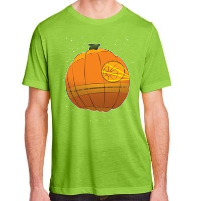 Death Star Pumpkin Halloween Adult ChromaSoft Performance T-Shirt