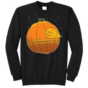 Death Star Pumpkin Halloween Sweatshirt