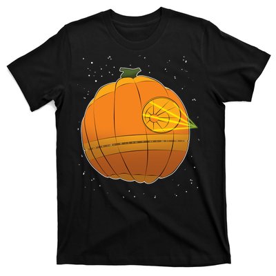 Death Star Pumpkin Halloween T-Shirt