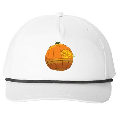 Death Star Pumpkin Halloween Snapback Five-Panel Rope Hat