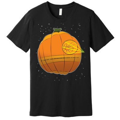 Death Star Pumpkin Halloween Premium T-Shirt