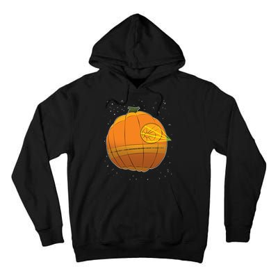 Death Star Pumpkin Halloween Tall Hoodie