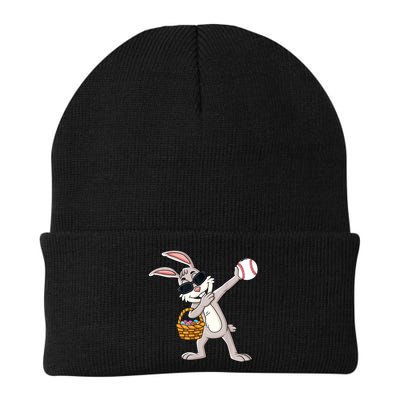 Dabbing Easter Bunny Gift Eggs Basket Baseball Gift Beanie