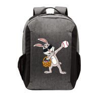 Dabbing Easter Bunny Gift Eggs Basket Baseball Gift Vector Backpack